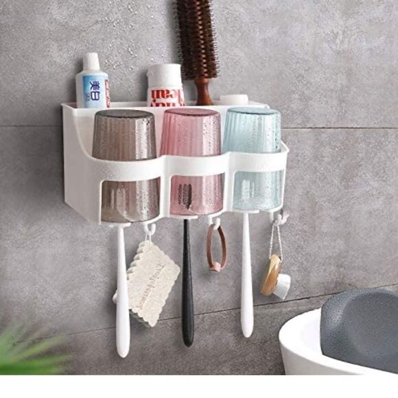 ⭐️GOOWIN Wall Mounted Eco-Friendly Toothbrush Holder for Bathroom⭐️ - Picture 3 of 7